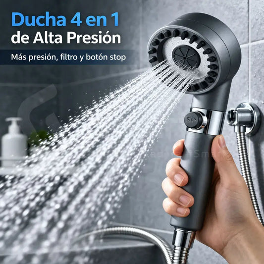 Cabezal Ducha Alta Presion Masajeadora