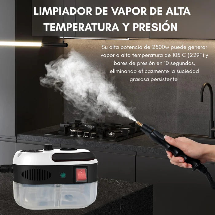 Limpiador A Vapor Presion 2500w Portatil
