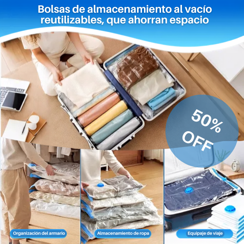 PACK BOLSAS AL VACIO  DE 80x100 + 68x98