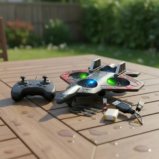 Dron Avión De Combate Con Control Remoto