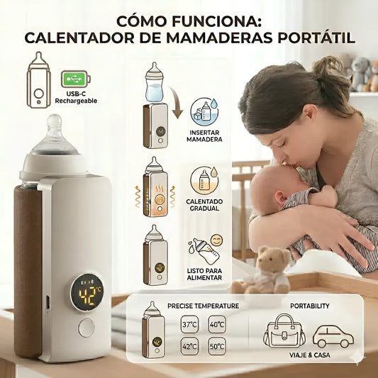 Calentador de Mamaderas Portátil