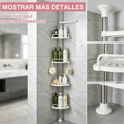 Organizador esquinero ducha