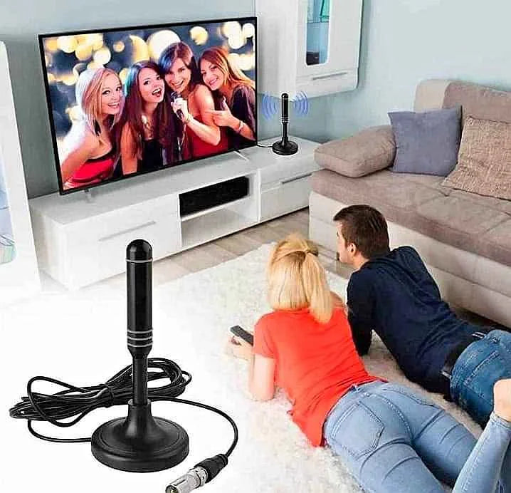 Antena TV Digital HD SG-3003 – Señal Clara, Imagen Estable y Más Canales