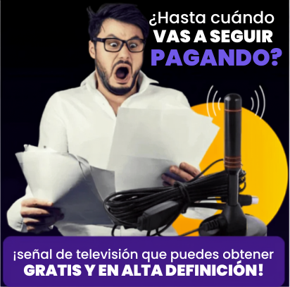 Antena TV Digital HD SG-3003 – Señal Clara, Imagen Estable y Más Canales