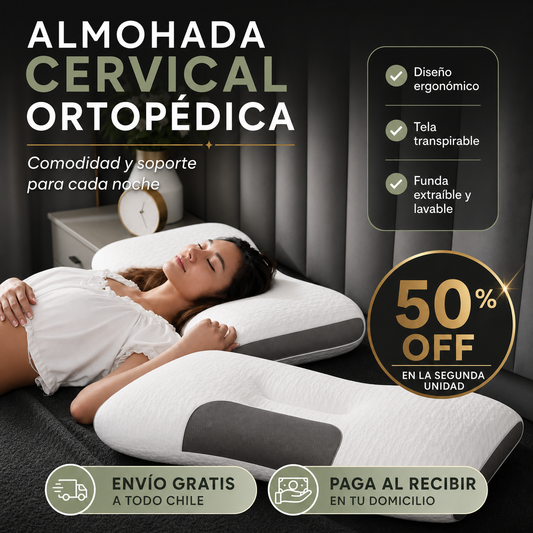 Almohada Cervical Ortopédica.
