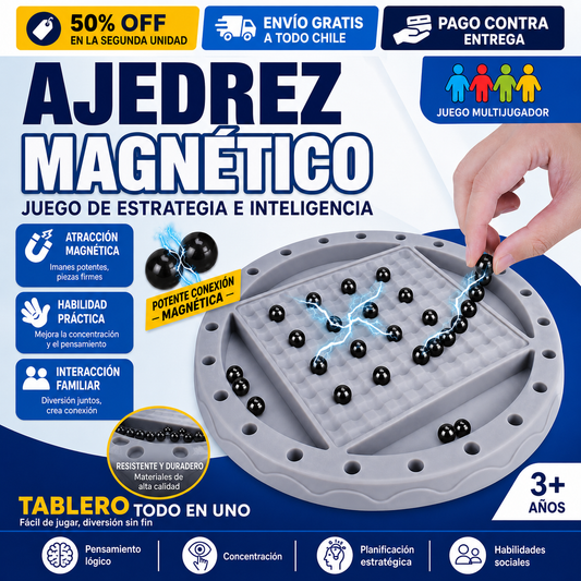 Juego de Ajedrez Magnético