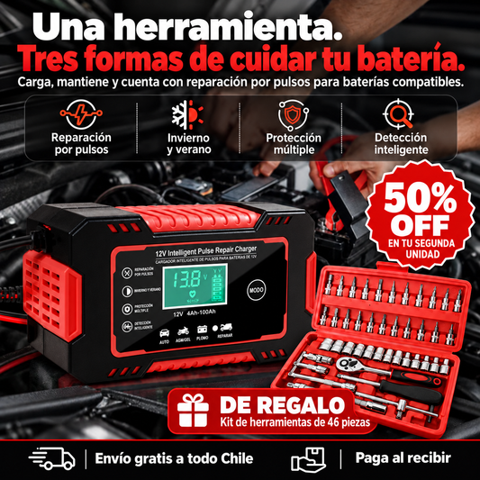 Cargador Batería 12V