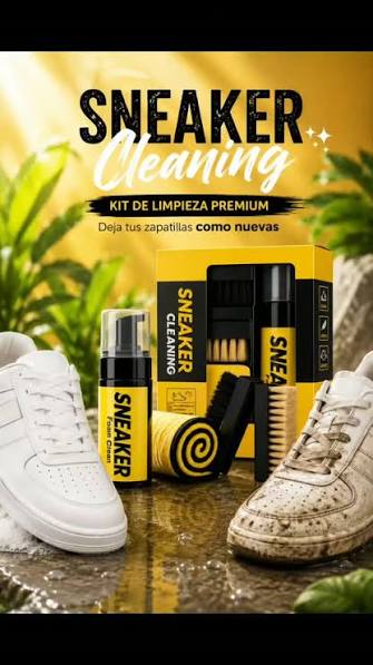 Kit De Limpieza Zapatillas Espuma