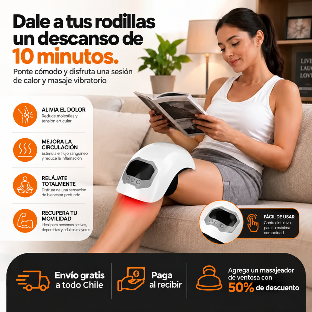 Masajeador Rodilla Eléctrico